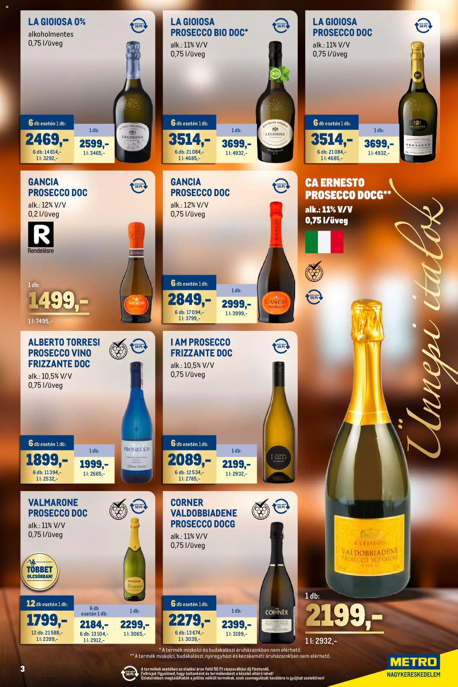 Metro akciós ujság - amely érvényes a következő dátumtól: 01.12.2025 | Oldal: 3 | Termékek: Só
