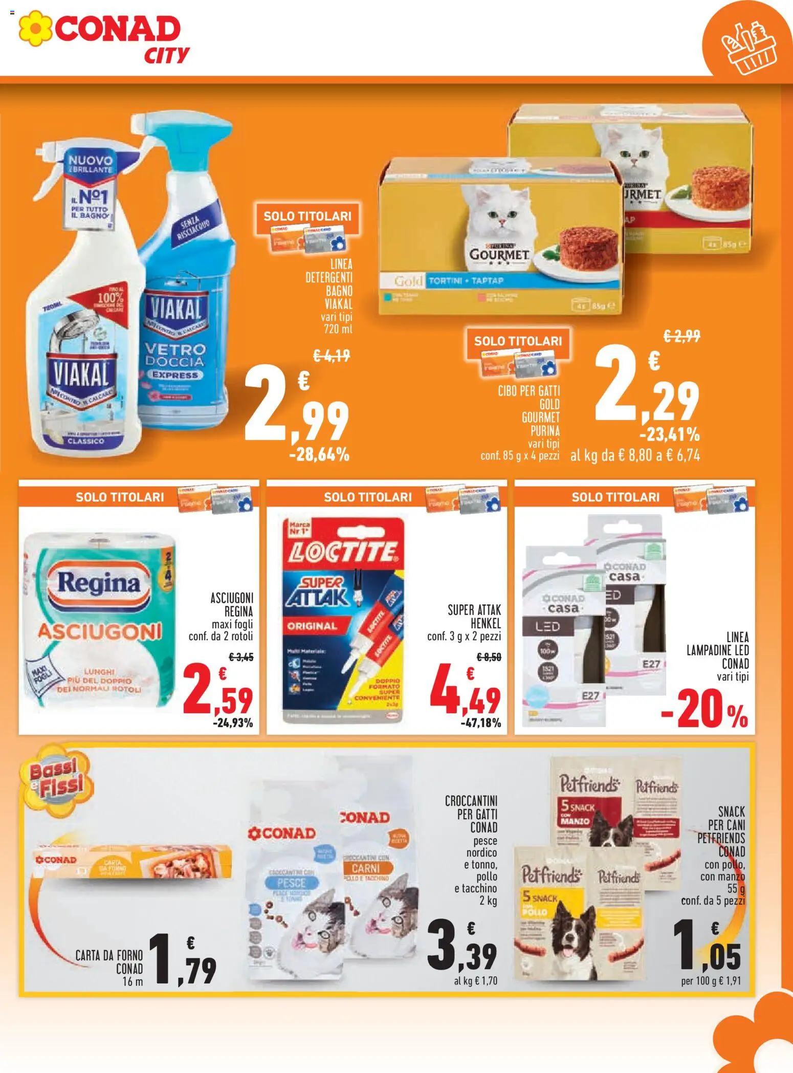 Volantino Conad del 06.11.2025 | Pagina: 21 | Prodotti: Pesce, Manzo, Tacchino, Bagno