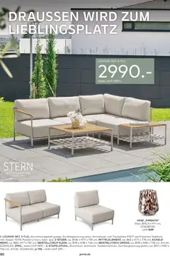 Porta! Gartenmöbel Katalog ab 01.03.2026 gültig | Seite: 80 | Produkte: Beistelltisch, Kissen, Vase