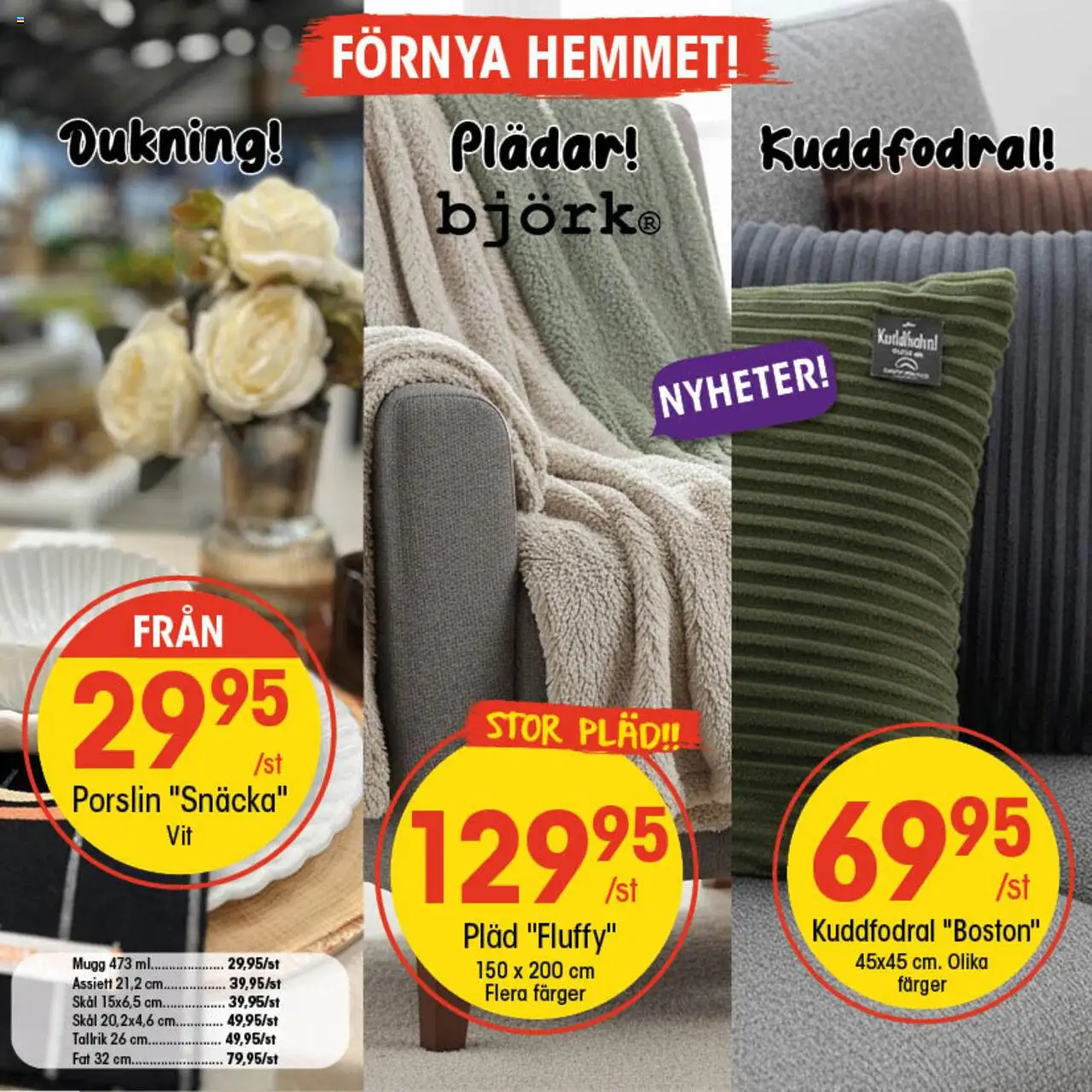 EKO reklamblad aktuell från 22.09.2025 | Sida: 8 | Produkter: Pläd
