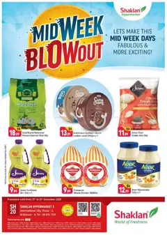 Preview of Shaklan - Midweek Blow Out - Al Warsan valid from 29.12.2025