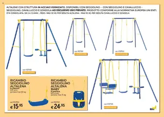 Anteprima del volantino Catalogo Giochi per Bambini Brico OK	 valido a partire dal 03.03.2025 | Pagina: 2 | Prodotti: Altalena, Seggiolino