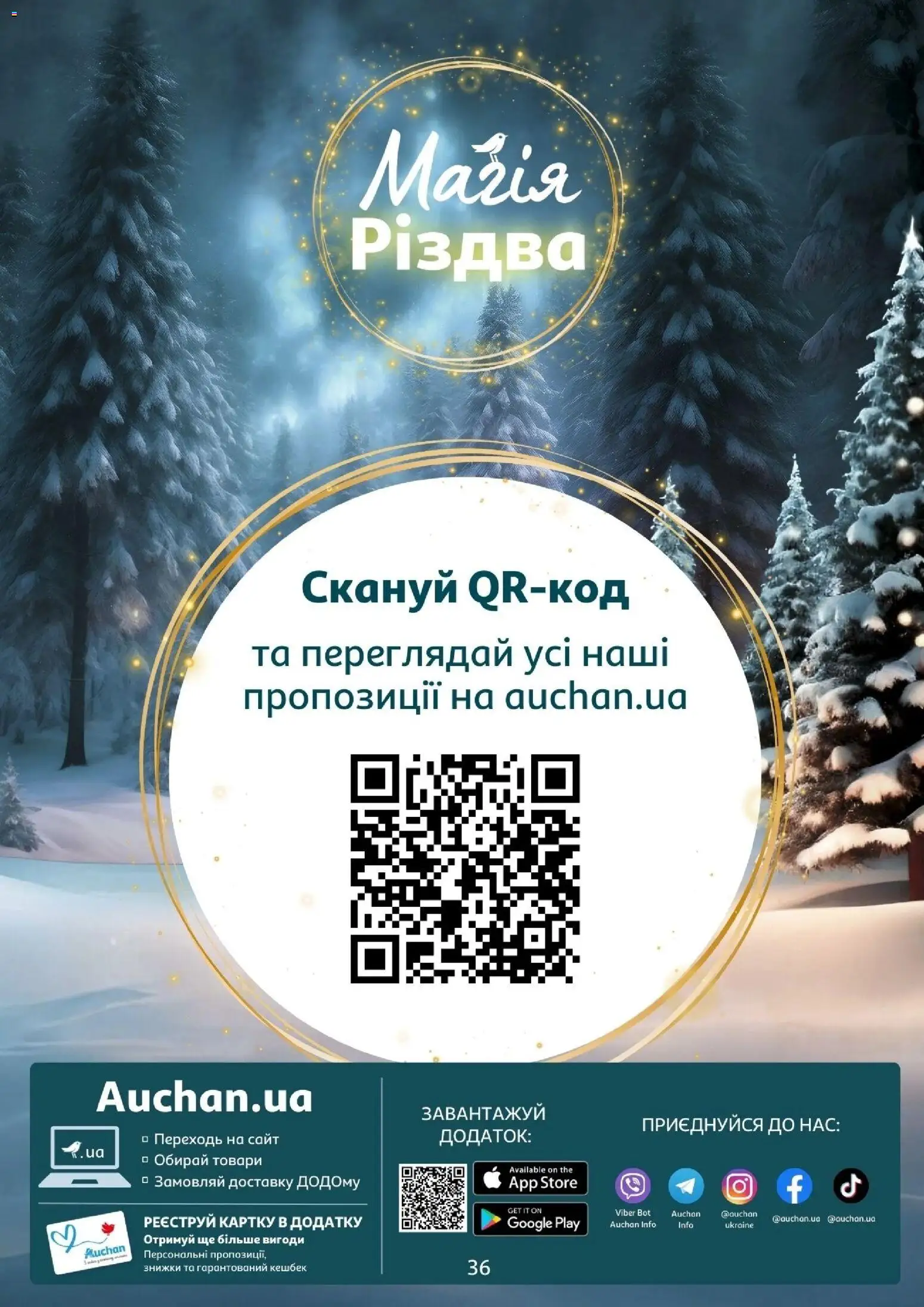 Ашан Kаталог - дійснийкції з 02.12.2025 | Сторінка: 36