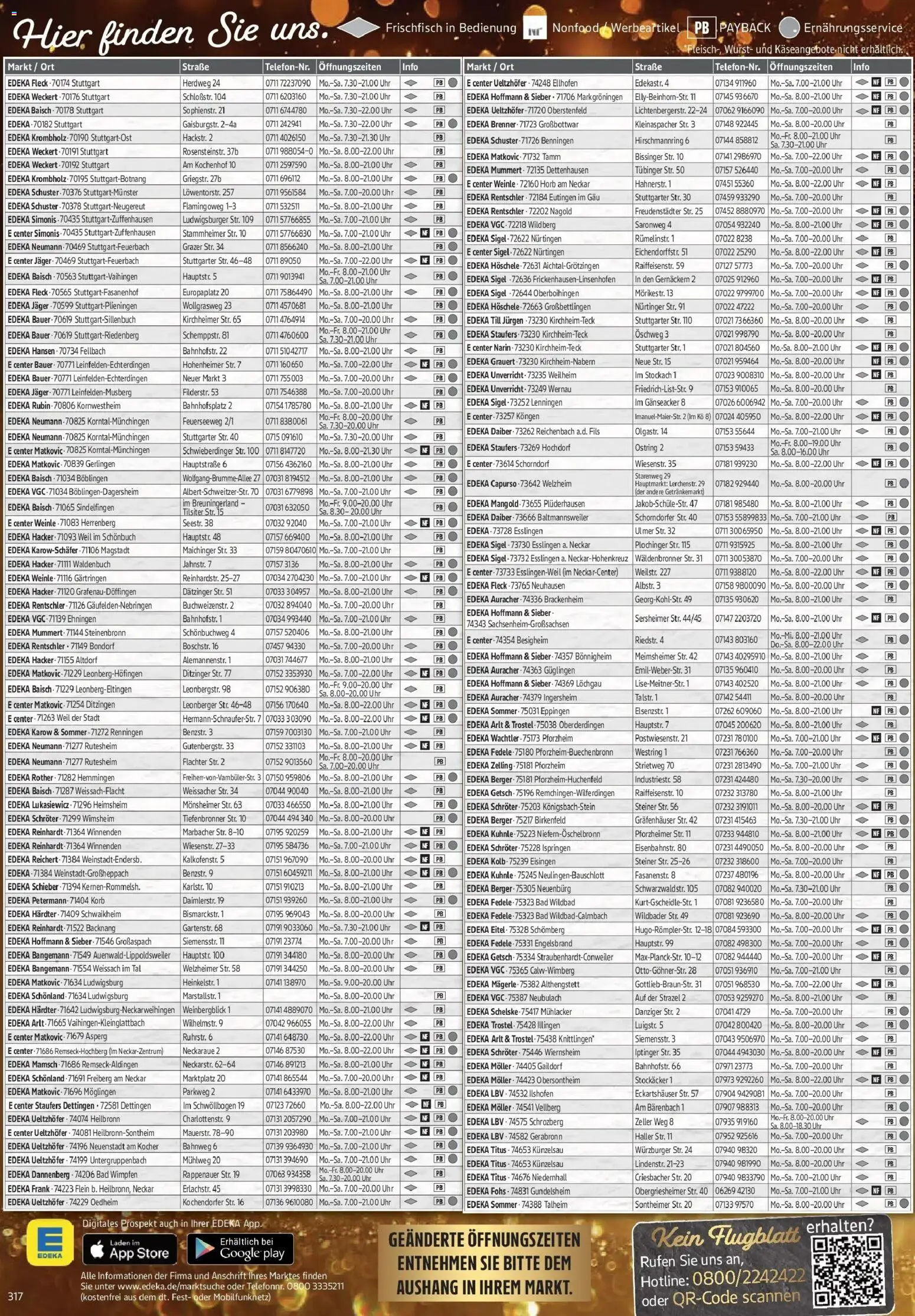 Edeka prospekt Oberstenfeld	 – gültig ab 15.12.2025 | Seite: 41 | Produkte: Kocher, Korb, Wurst, Uhr
