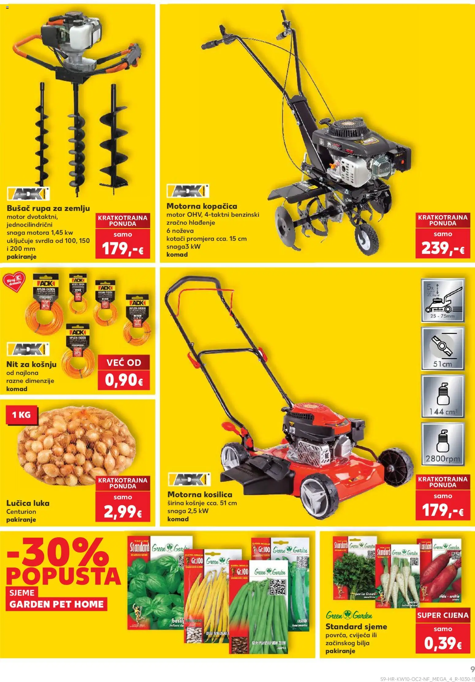 Kaufland HR akciós ujság - amely érvényes a következő dátumtól: 04.03.2026 | Oldal: 9