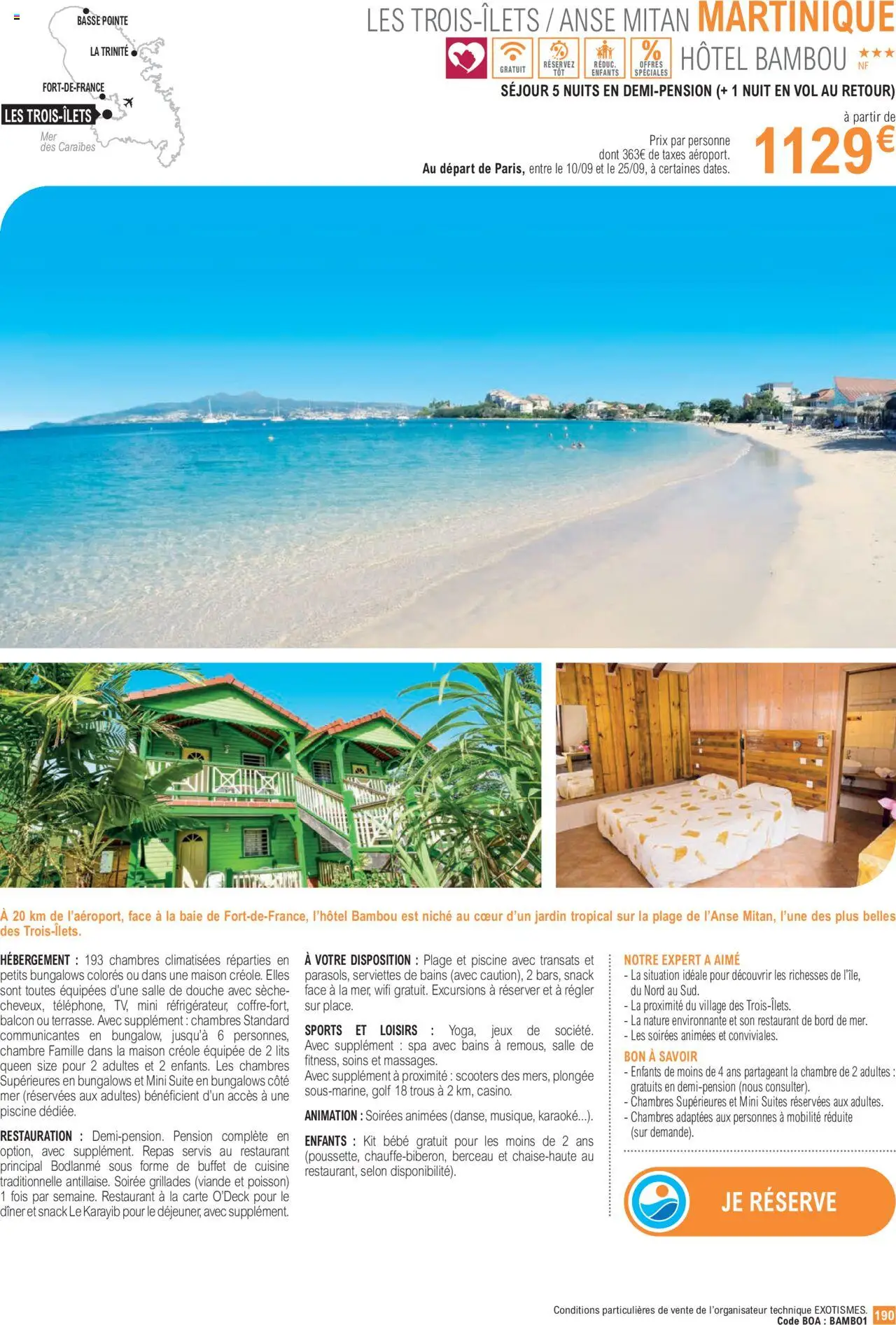  | Page: 190 | Produits: Buffet, Douche, Berceau, Poisson