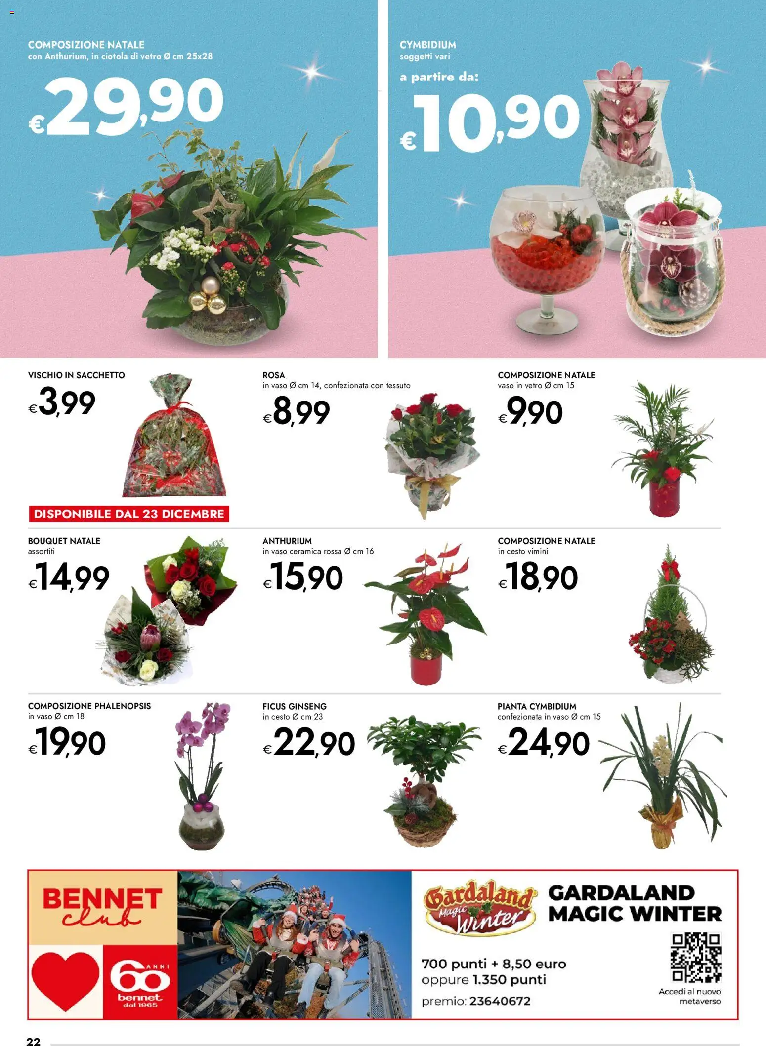 Volantino bennet del 11.12.2025 | Pagina: 22 | Prodotti: Ciotola, Vaso