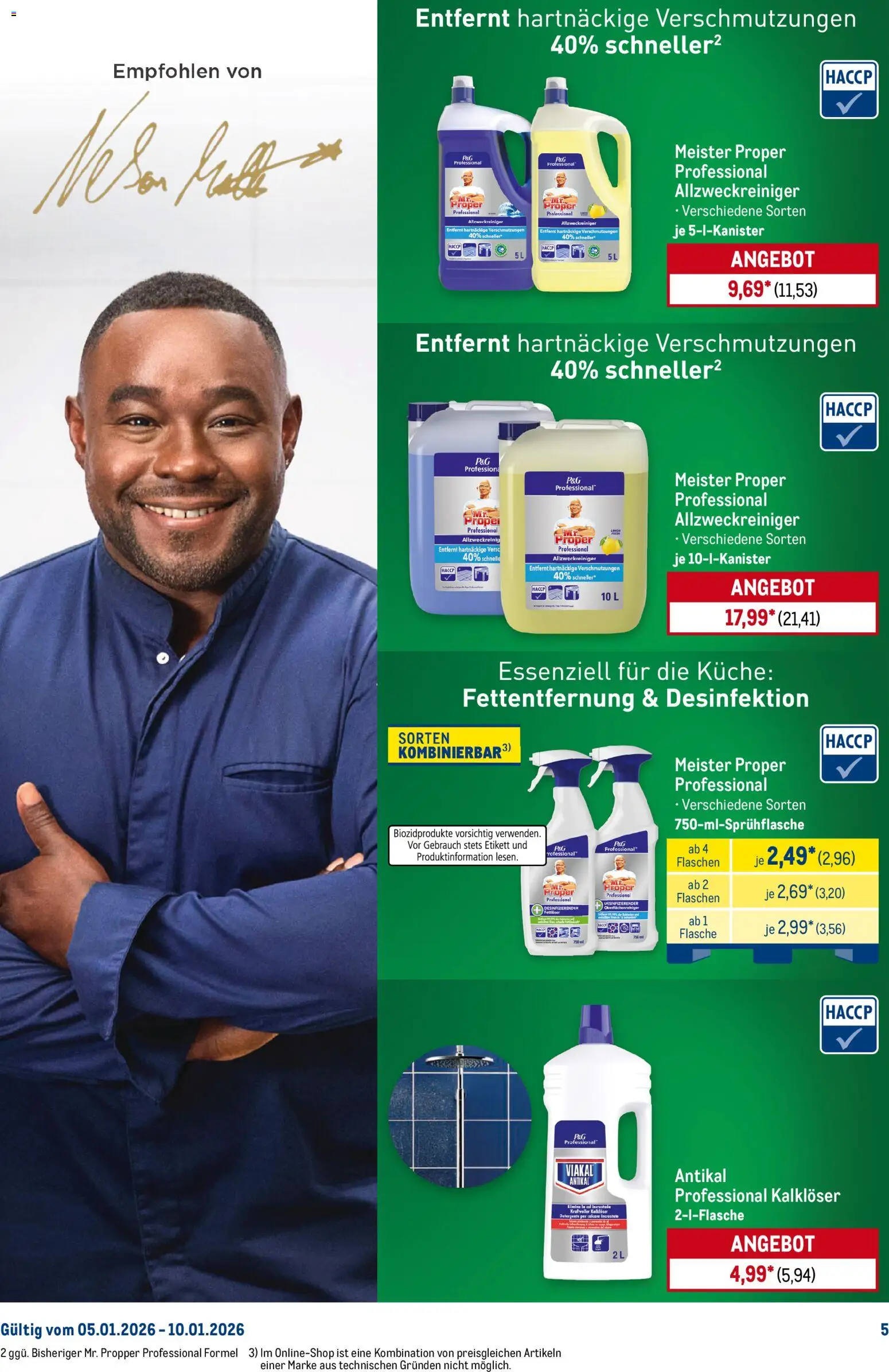 Metro - Starke Marken Profis – gültig ab 05.01.2026 | Seite: 5 | Produkte: Küche