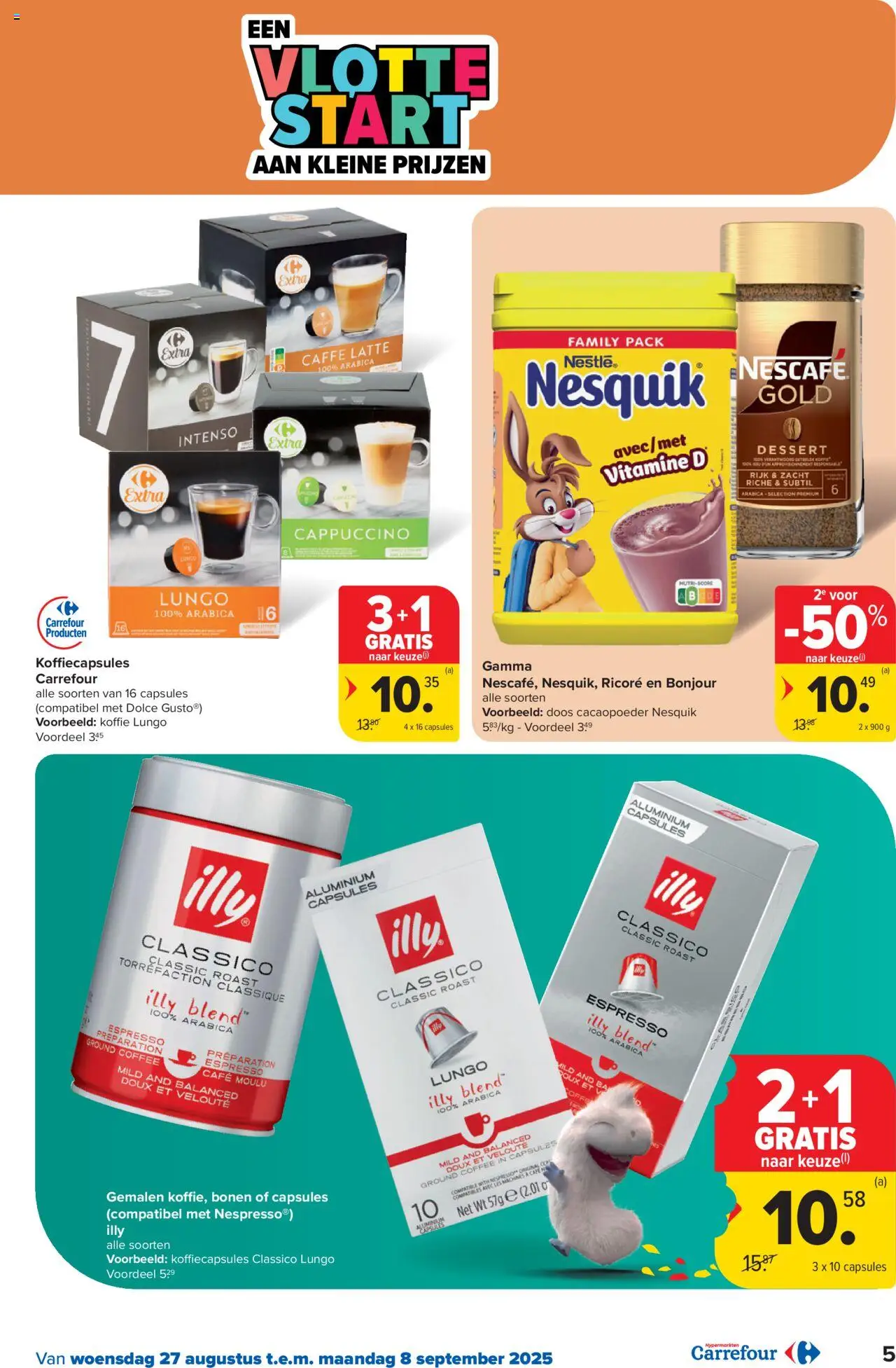  | Pagina: 5 | Producten: Vitamine D, Nescafe, Cappuccino, Koffiecapsules