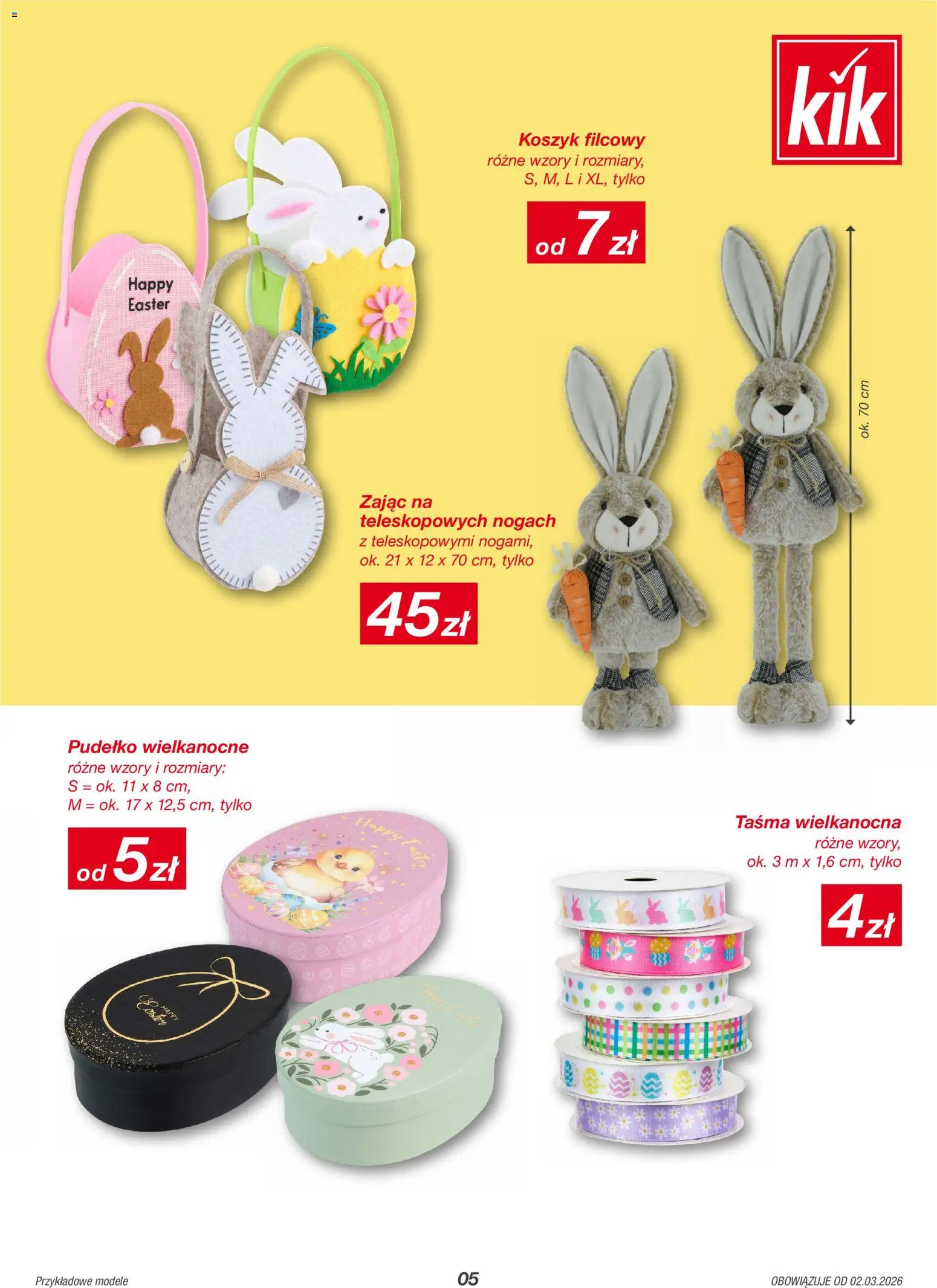 Kik gazetka od 02.03.2026 | Strona: 5 | Produkty: Pudełko