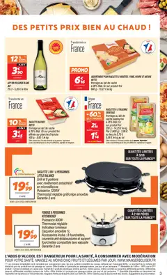 Netto - Prévisualisation de Netto - Immanquables valide à partir de 04.11.2025 | Page: 3 | Produits: Grill, Raclette, Lait, Vin
