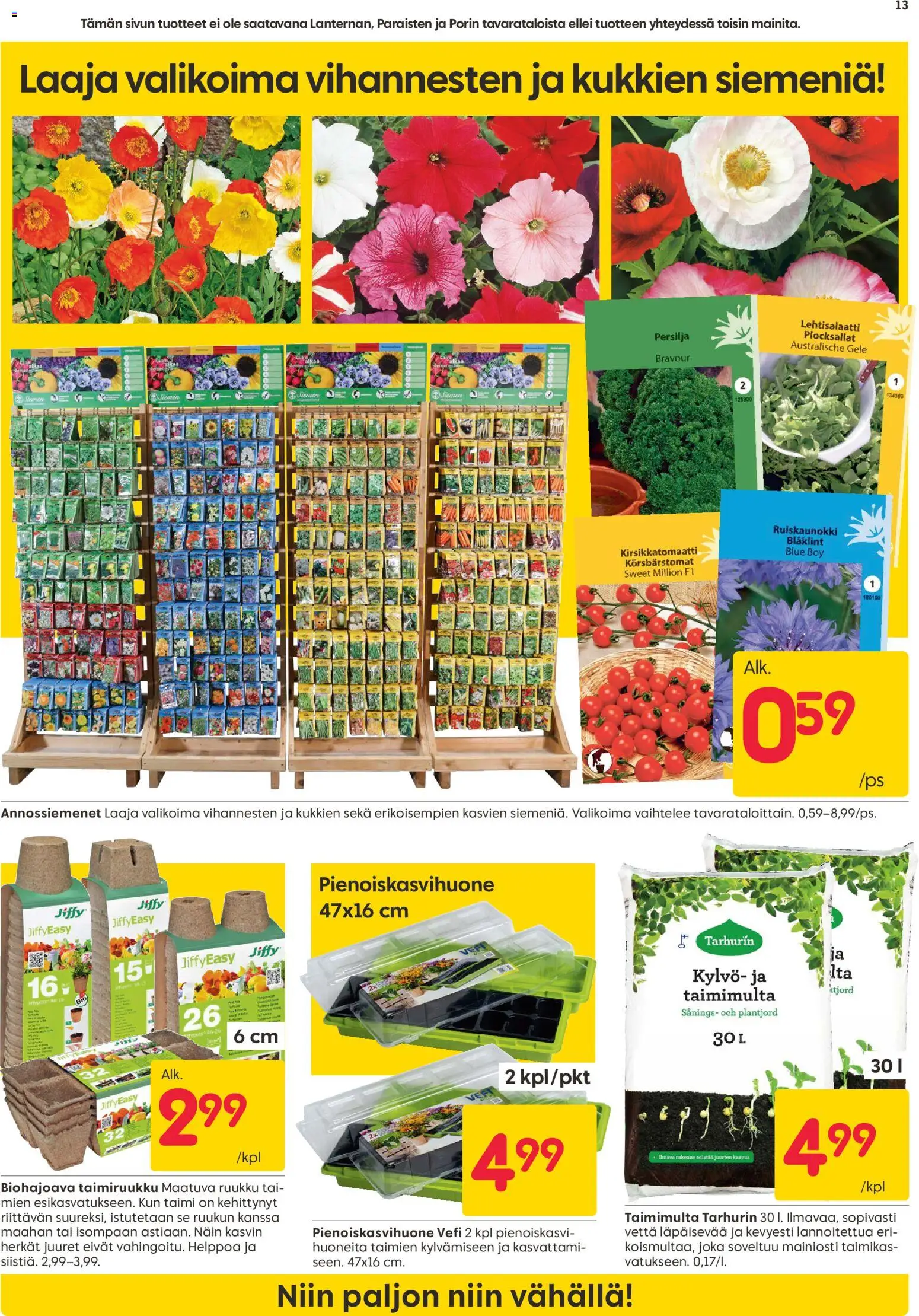 Rusta tarjoukset – voimassa 09.02.2026 alkaen | Sivu: 13