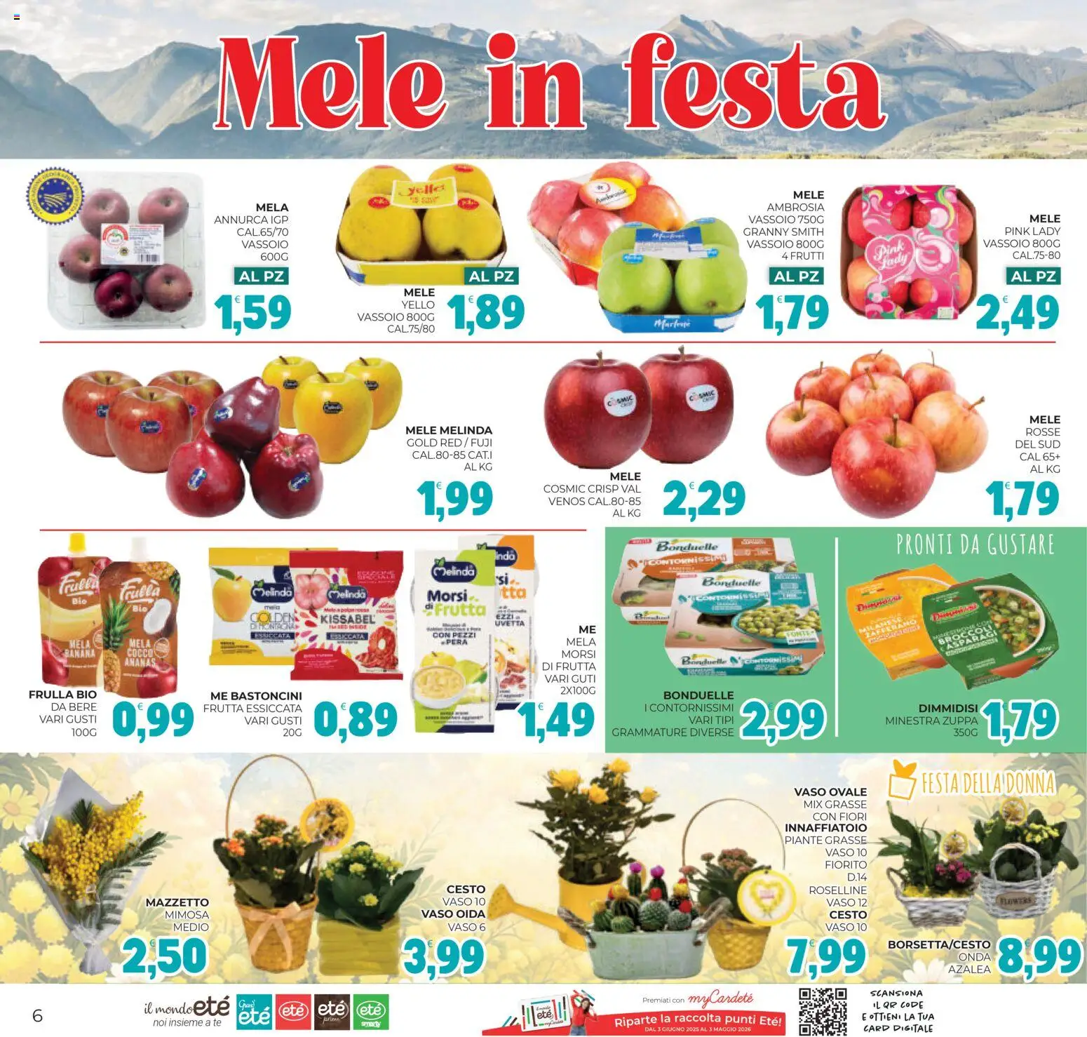 Volantino Eté del 27.02.2026 | Pagina: 6 | Prodotti: Frutta, Ananas, Broccoli, Vaso
