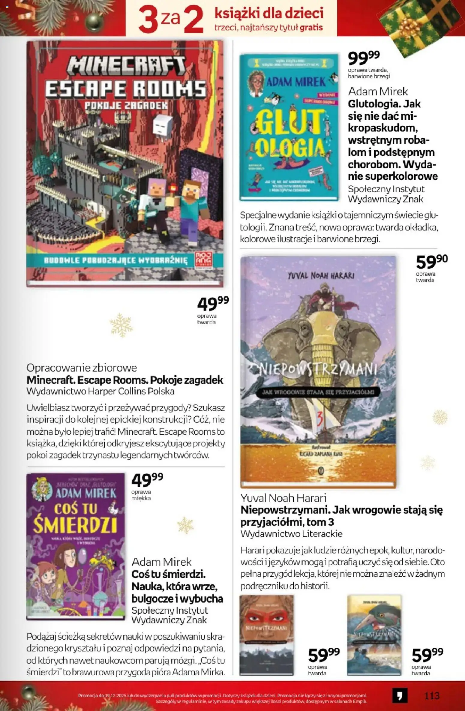 Empik promocje - Tom kultury Książki od 26.11.2025 | Strona: 113 | Produkty: Książki