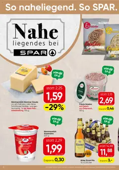 Spar Flugblatt - Kärnten gültig ab 17.07.2025 | Seite: 12 | Produkte: Sauerrahm