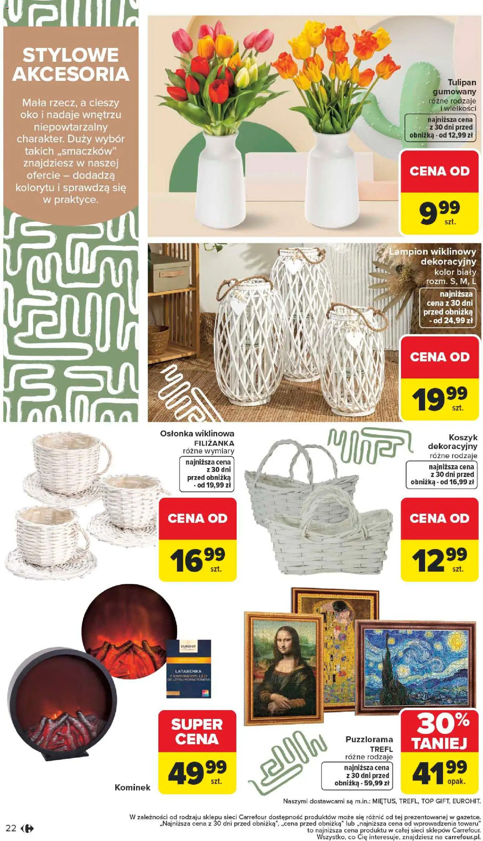 Carrefour Gazetka - Dom: Wszystko Dla Twojej Wygody od 12.01.2026 | Strona: 22 | Produkty: Top