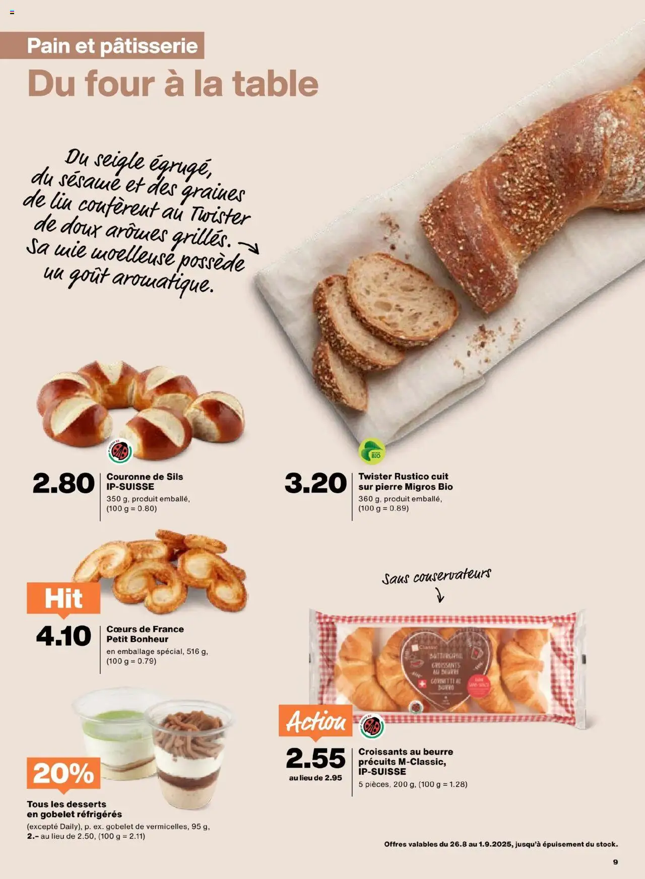 Migros Aktionen FR ab 26.08.2025 | Seite: 9
