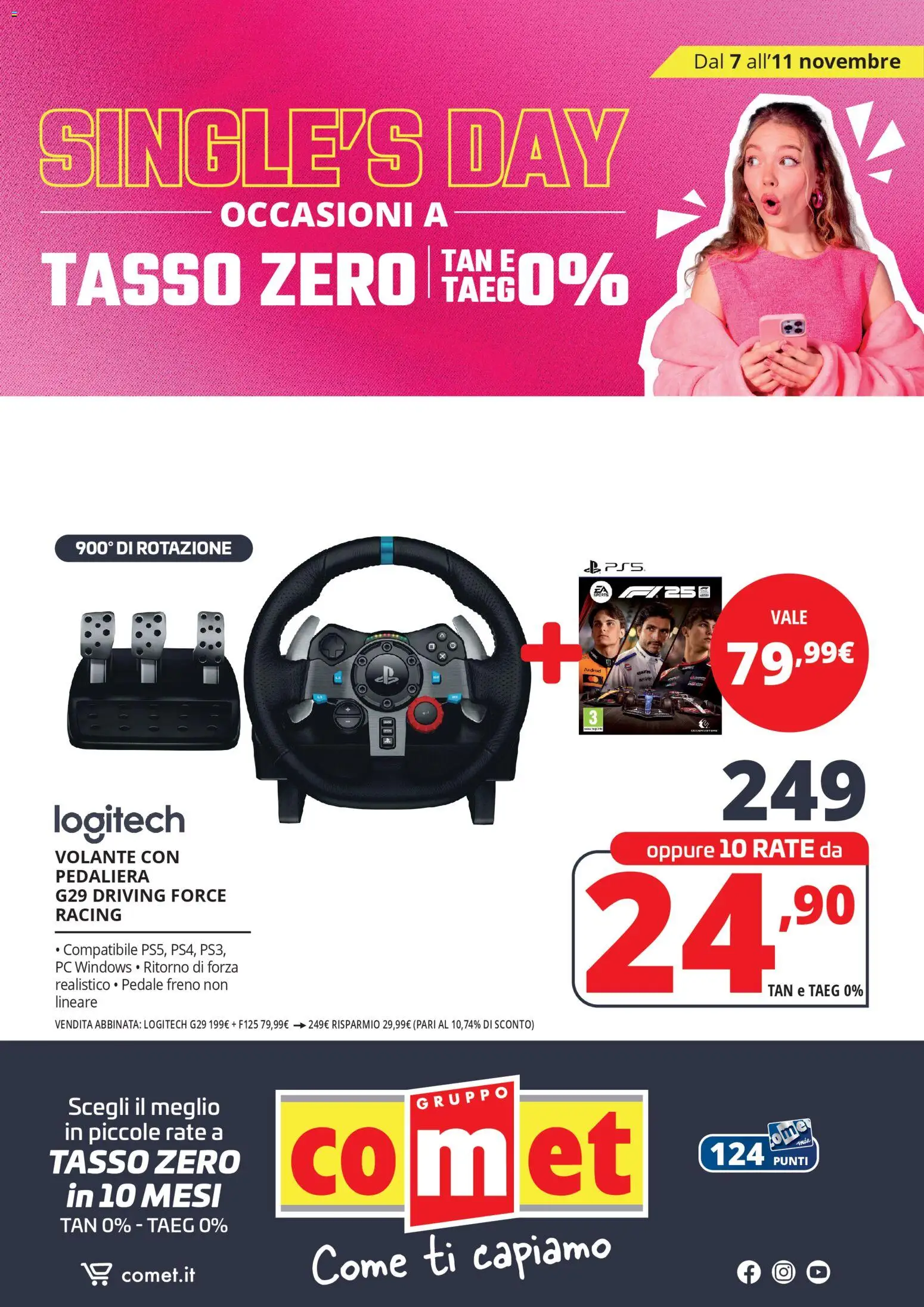 Volantino Comet del 07.11.2025 | Pagina: 34 | Prodotti: PC