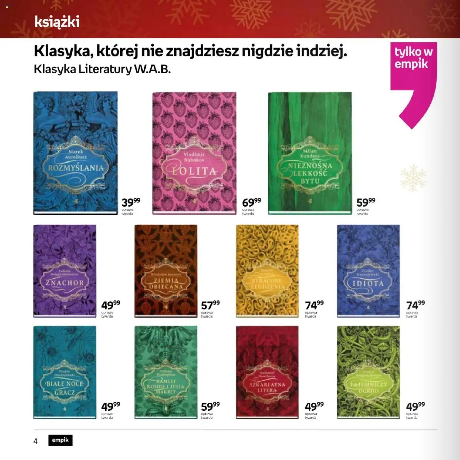 Empik promocje - Xmas Ksiazki od 26.11.2025 | Strona: 4