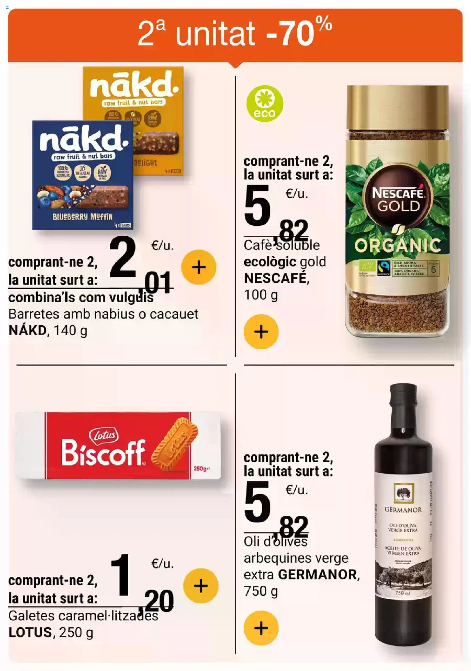 Bonpreu folleto │ válido desde el 21.10.2025 | Página: 56 | Productos: Aceite, Café, Aceite de oliva, Μηχανή καφέ
