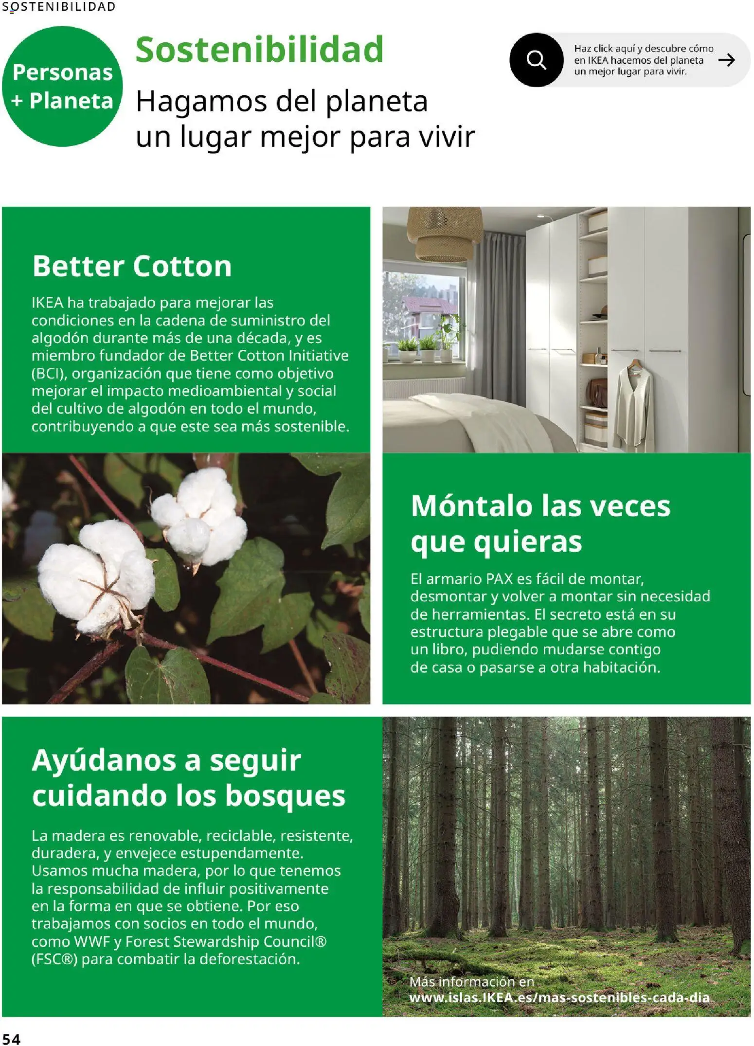 Catálogo IKEA Organización en el hogar │ válido desde el 15.01.2026 | Página: 54 | Productos: Armario