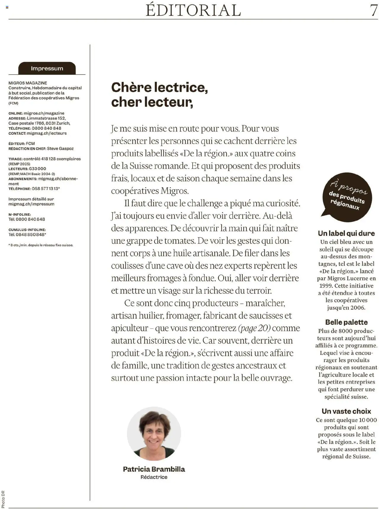 Migros Magazin FR – gültig ab 16.09.2025 | Seite: 7