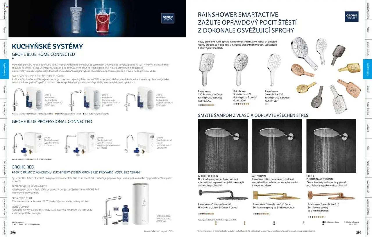 Siko koupelny katalog Koupelny 2025/2026 od 14.10.2025 | Strana: 149 | Produkty: Voda, Sprcha, Wc, Šampon