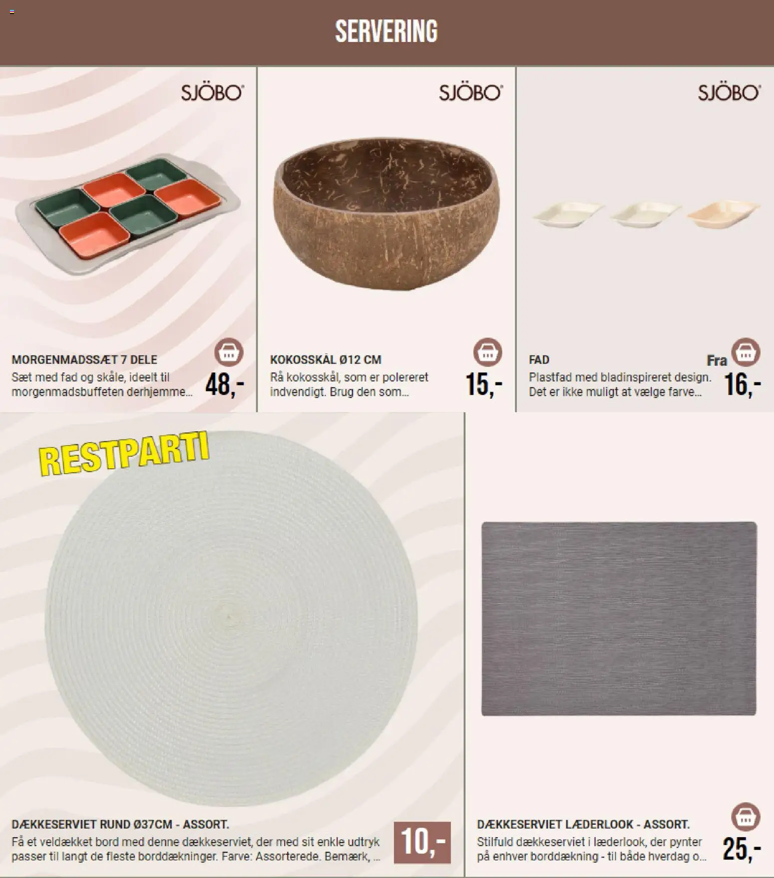 Harald Nyborg tilbudsavis – gyldig fra 11.11.2025 | Side: 19 | Produkter: Bord, Søm