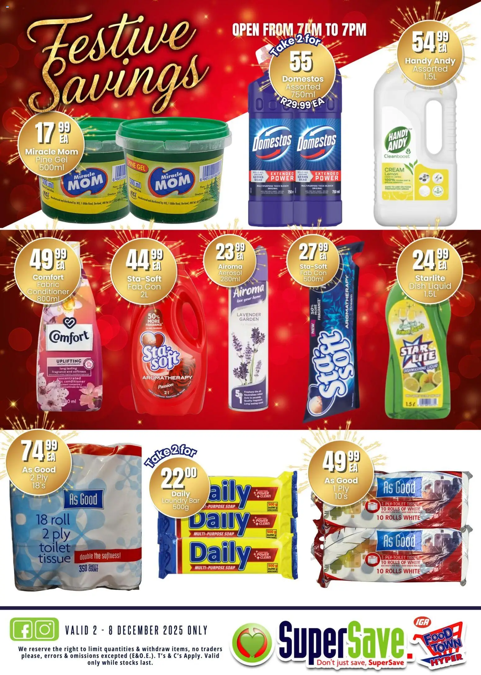 New Super Save catalogue – valid from 02.12.2025 | Page: 59 | Products: Fragrance, Conditioner, Cream, Lemon