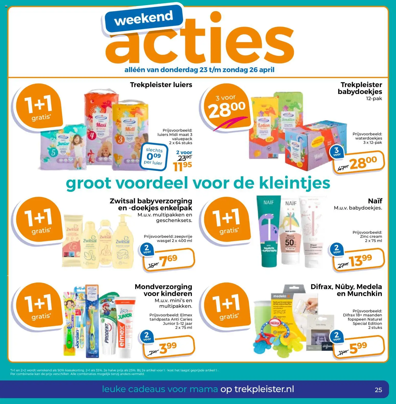 {H1} | Pagina: 26 | Producten: Ostyalap, Kan, Babydoekjes, Mondverzorging