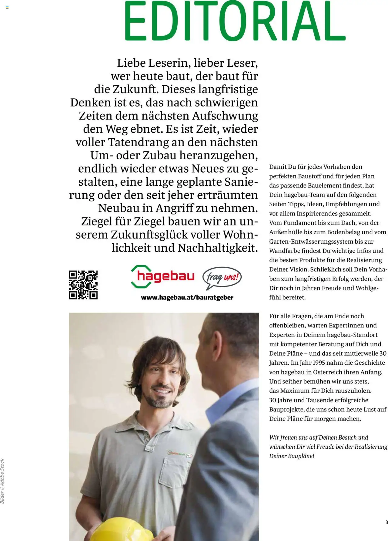 Hagebau Katalog Baurategeber gültig ab 07.04.2025 | Seite: 3