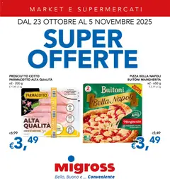 Anteprima del volantino Volantino Migross	 valido a partire dal 23.10.2025