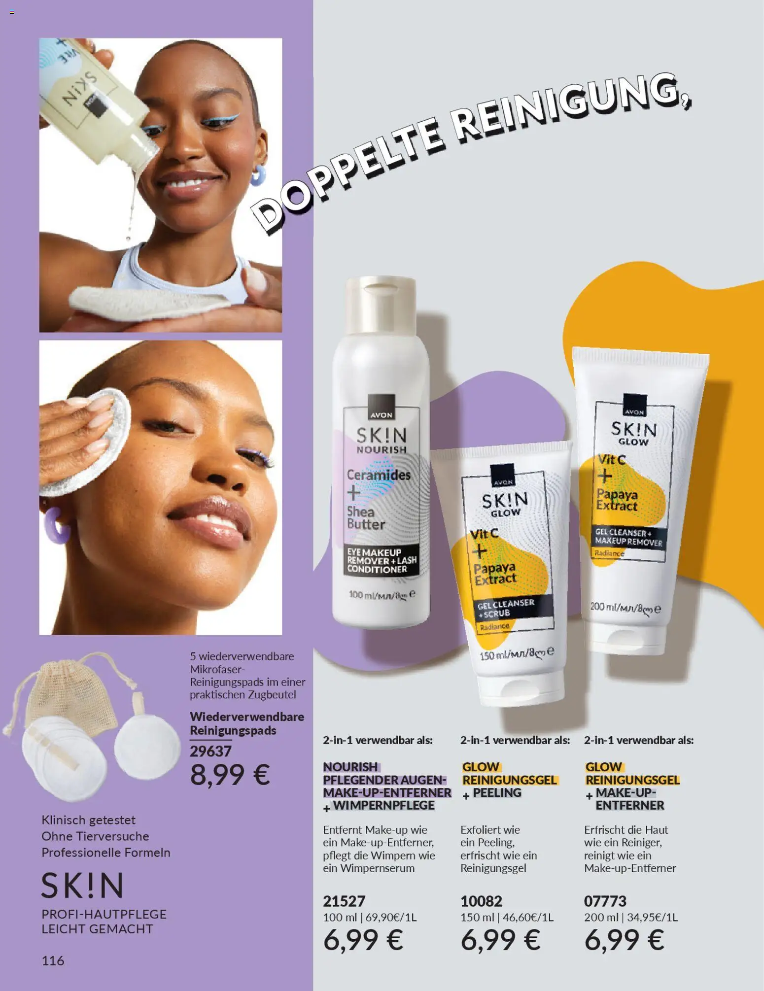 AVON Katalog März 2026 – gültig ab 01.03.2026 | Seite: 118 | Produkte: Butter, Peeling, Wimpernserum