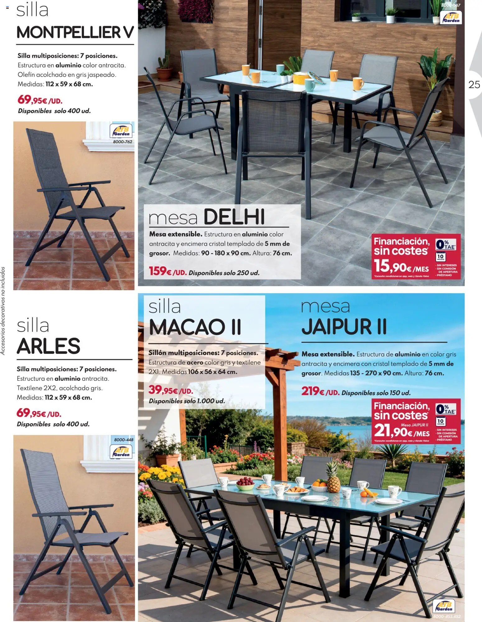 BricoCentro folleto │ válido desde el 23.03.2026 | Página: 25 | Productos: Sillón, Mesa, Silla