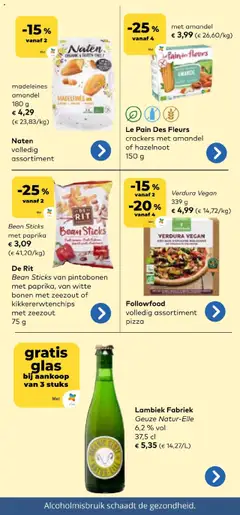 BioPlanet folder - Voorbeeld van een folder van BioPlanet, geldig van 08.10.2025 | Pagina: 15 | Producten: Pizza, Zeezout