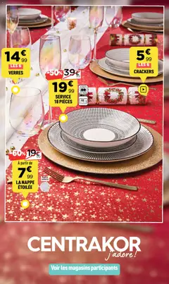 Centrakor - Prévisualisation de Centrakor Fêtes réussies - tout le nécessaire pour embellir vos fêtes de fin d'année valide à partir de 08.12.2025