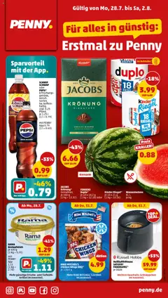 Penny Prospekt 	 gültig ab dem 28.07.2025