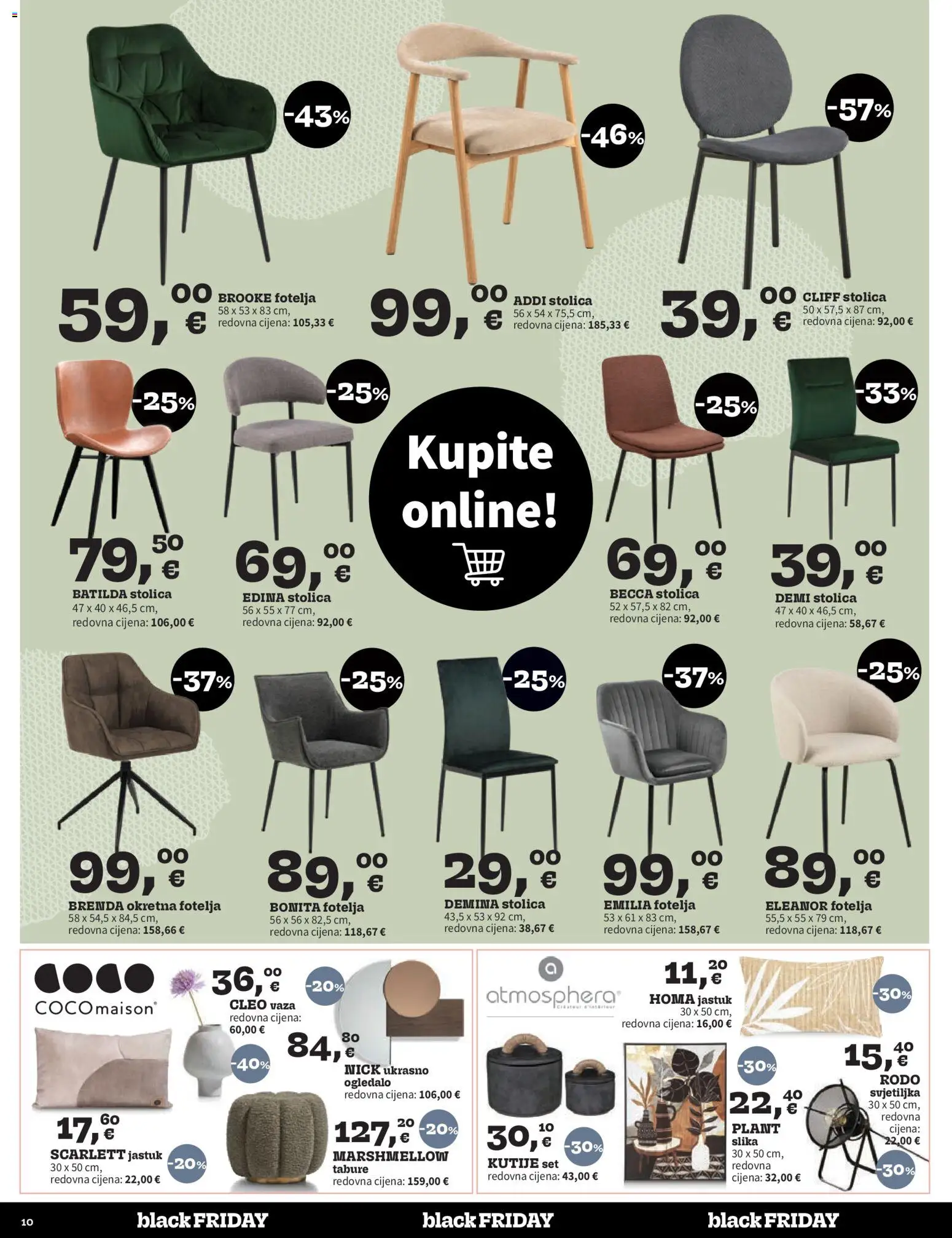 Prima katalog | vrijedi od 13.11.2025 | Stranica: 10 | Proizvodi: Stolica, Vaza, Svjetiljka, Tabure