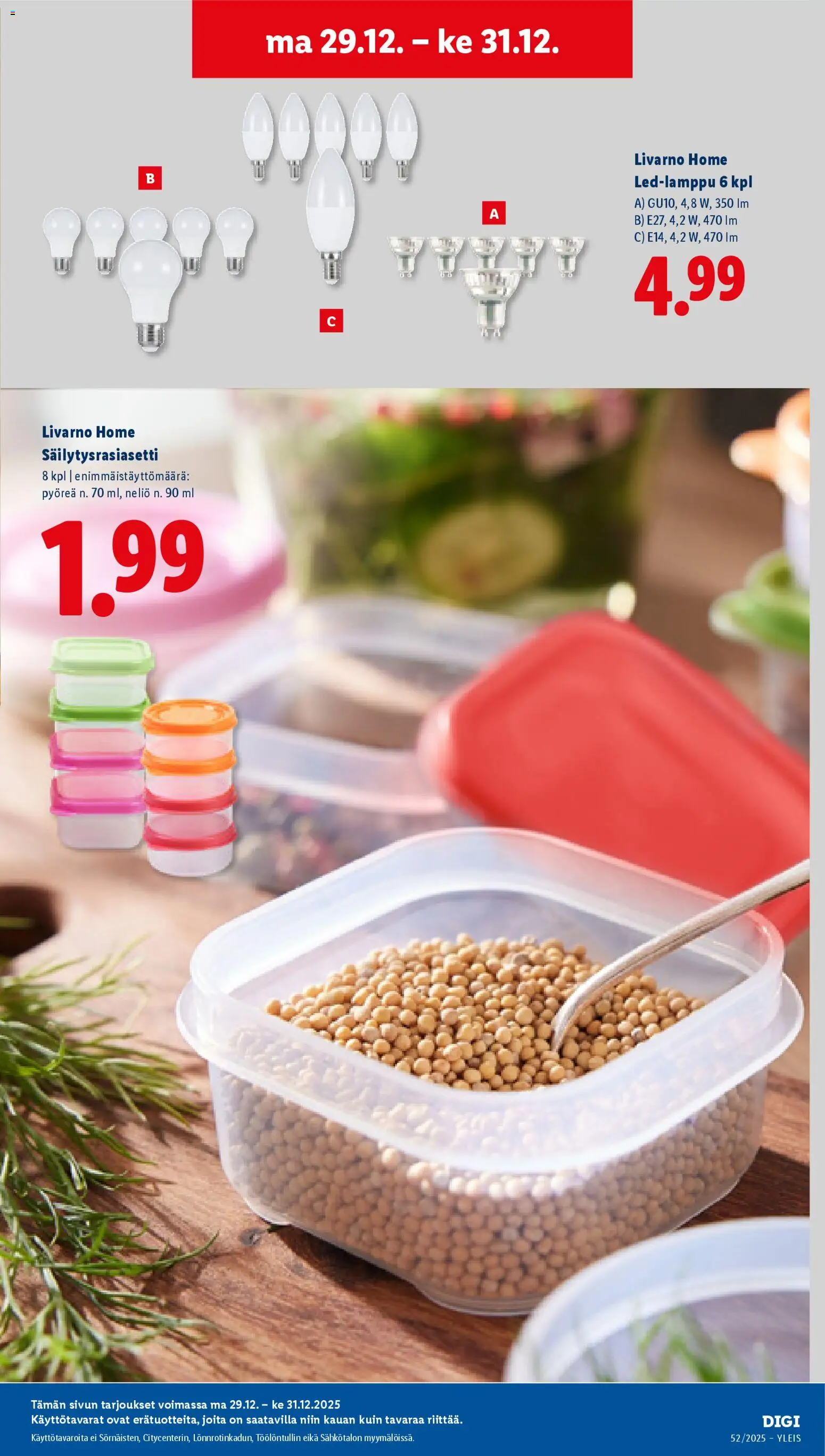 Lidl tarjoukset – voimassa 26.12.2025 alkaen | Sivu: 27