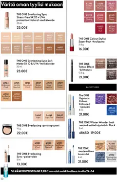 Oriflame-mainoslehti voimassa 31.12.2025 alkaen | Sivu: 50