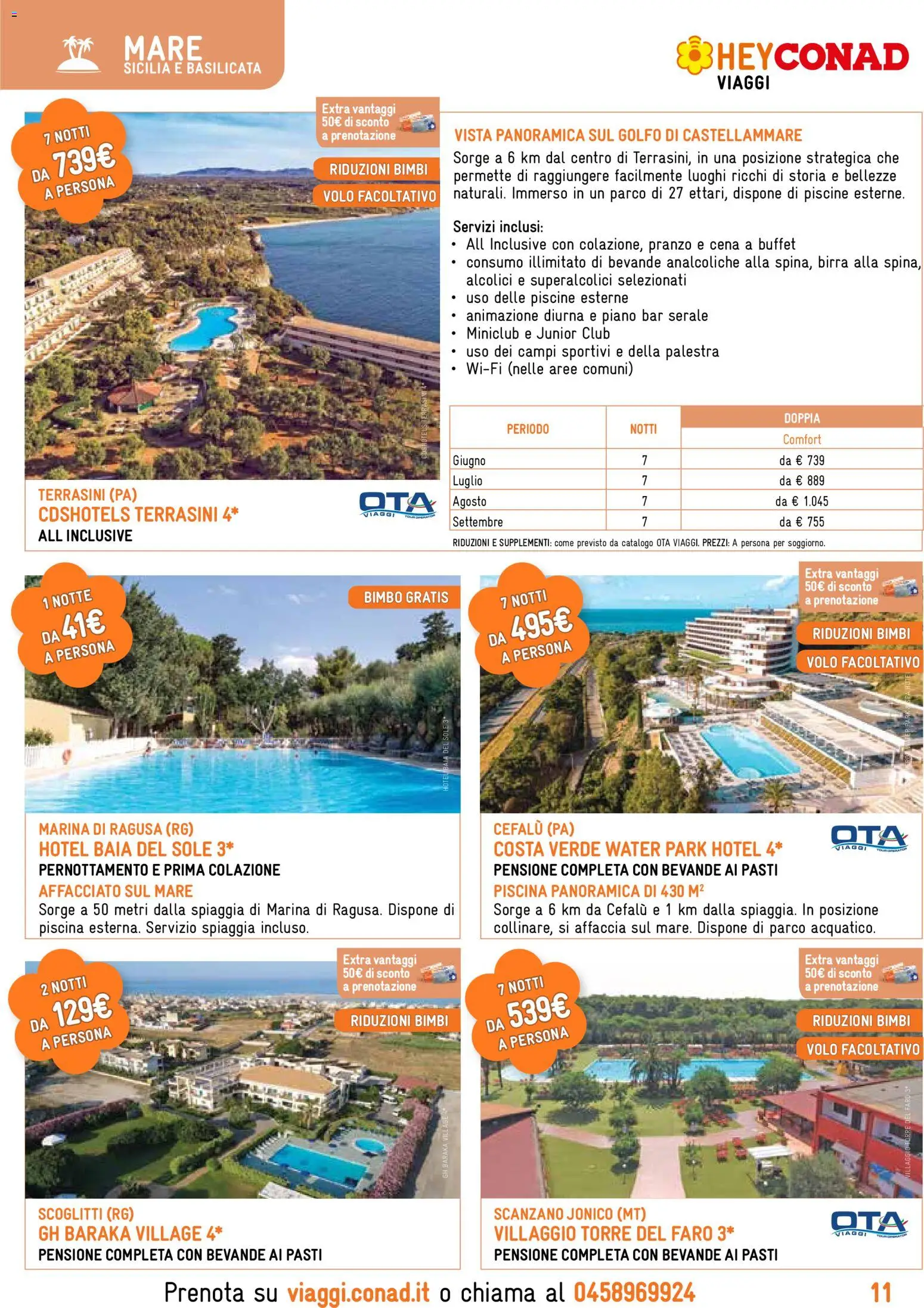 Volantino Conad del 01.04.2026 | Pagina: 11 | Prodotti: Birra, Piscina