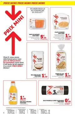  | Page: 6 | Produits: Pavé de saumon, Poubelle, Rouleau, Riz long blanc