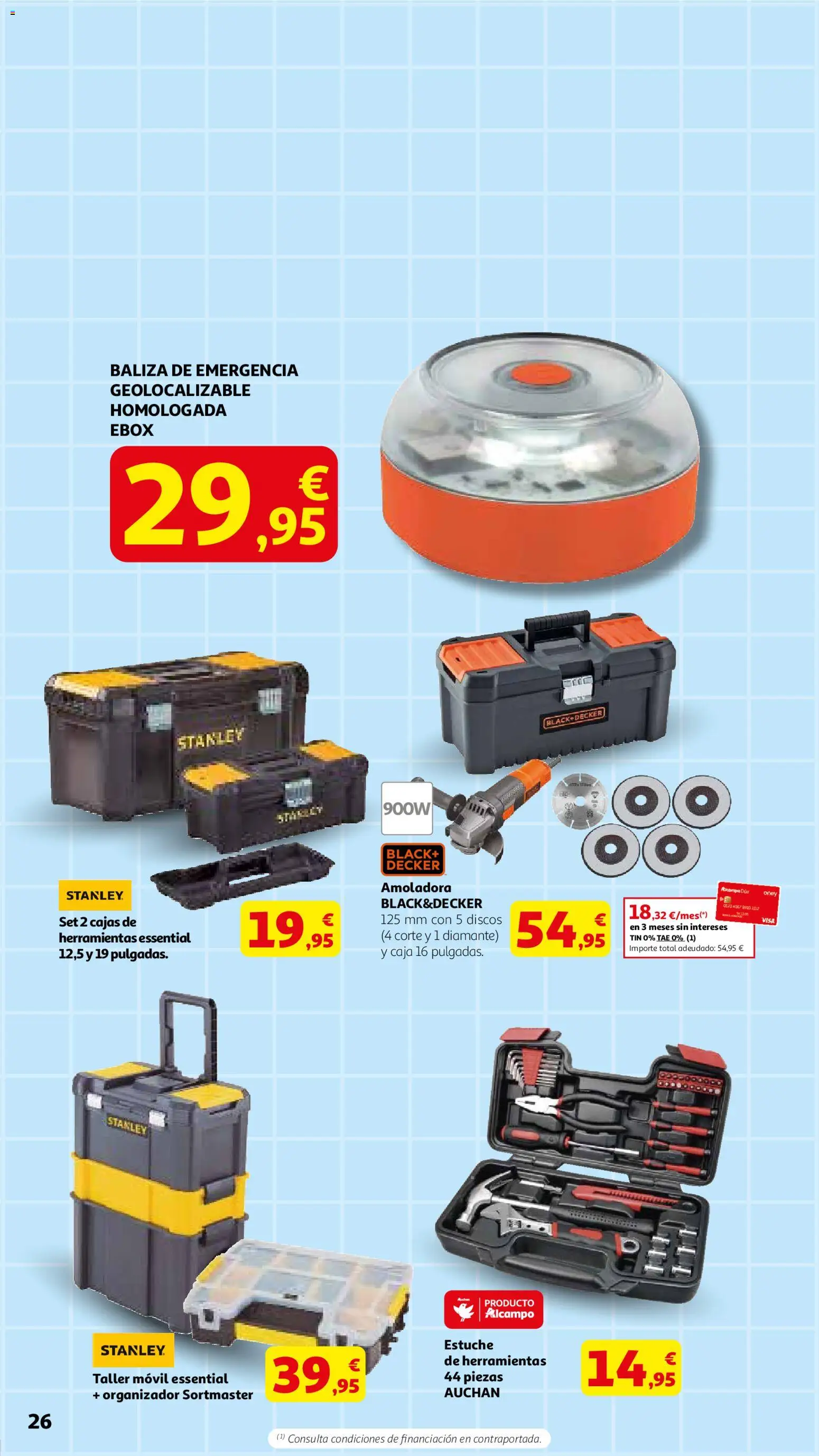 Alcampo - Dia del Padre │ válido desde el 04.03.2026 | Página: 26 | Productos: Organizador, Caja