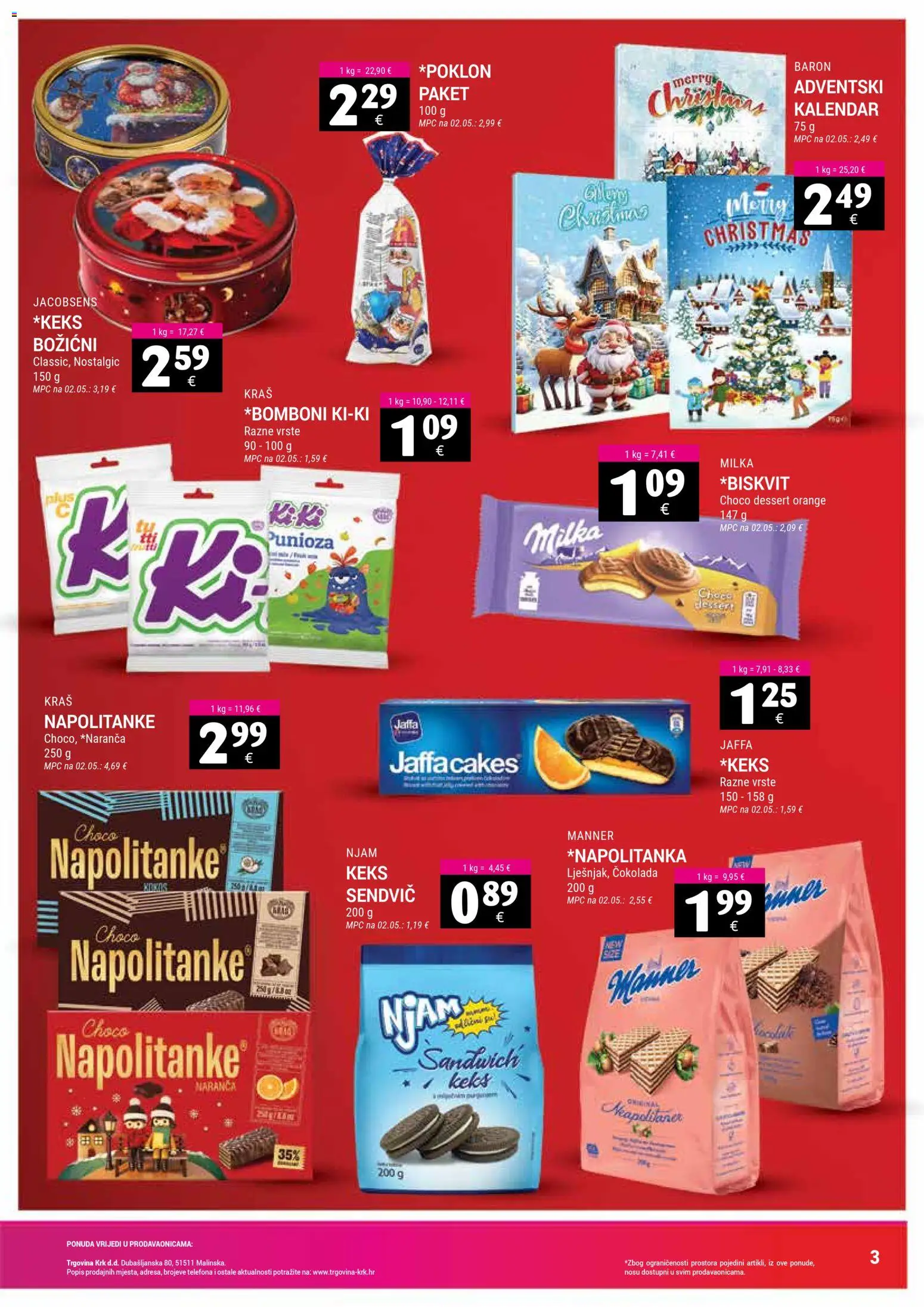 Trgovina Krk katalog | vrijedi od 01.12.2025 | Stranica: 3