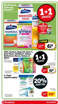 A. Vogel Oogdruppels, Bij droge, branderige en vermoeide ogen. Ook geschikt voor contactlensdragers. - Voorbeeld van een folder van Kruidvat, geldig van 02.02.2026 | Pagina: 33