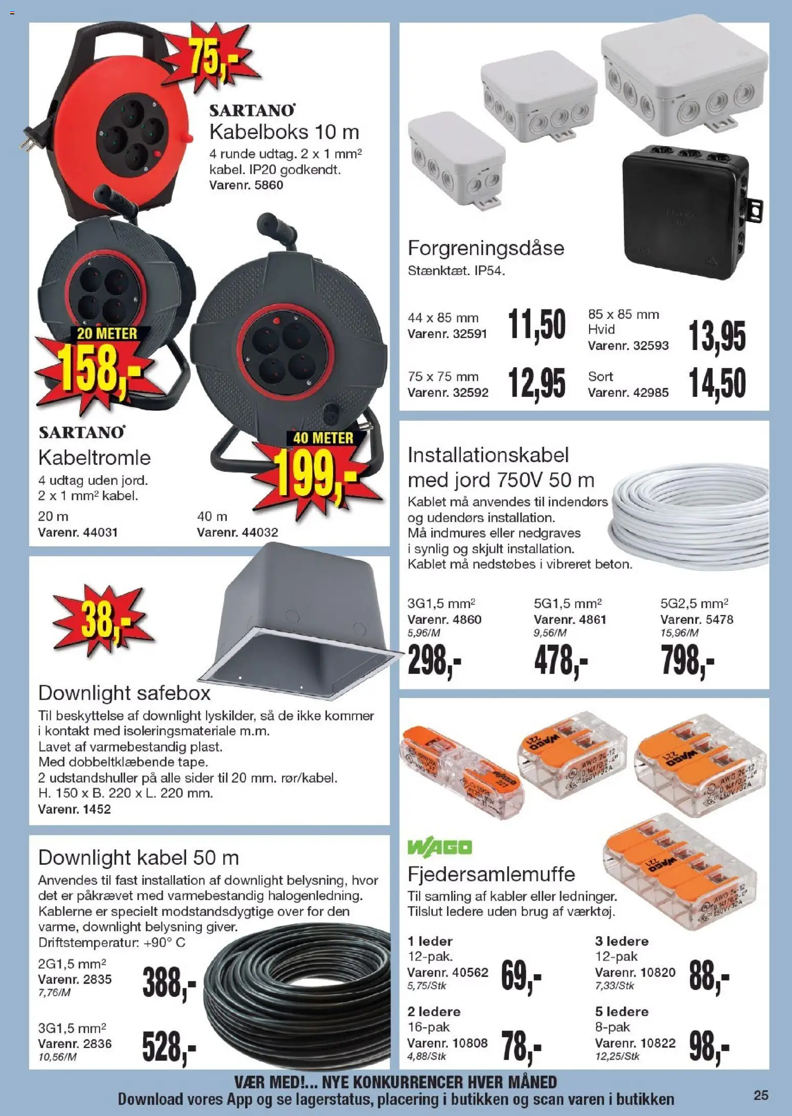 Harald Nyborg tilbudsavis – gyldig fra 30.10.2025 | Side: 27 | Produkter: Kabler, Kabel