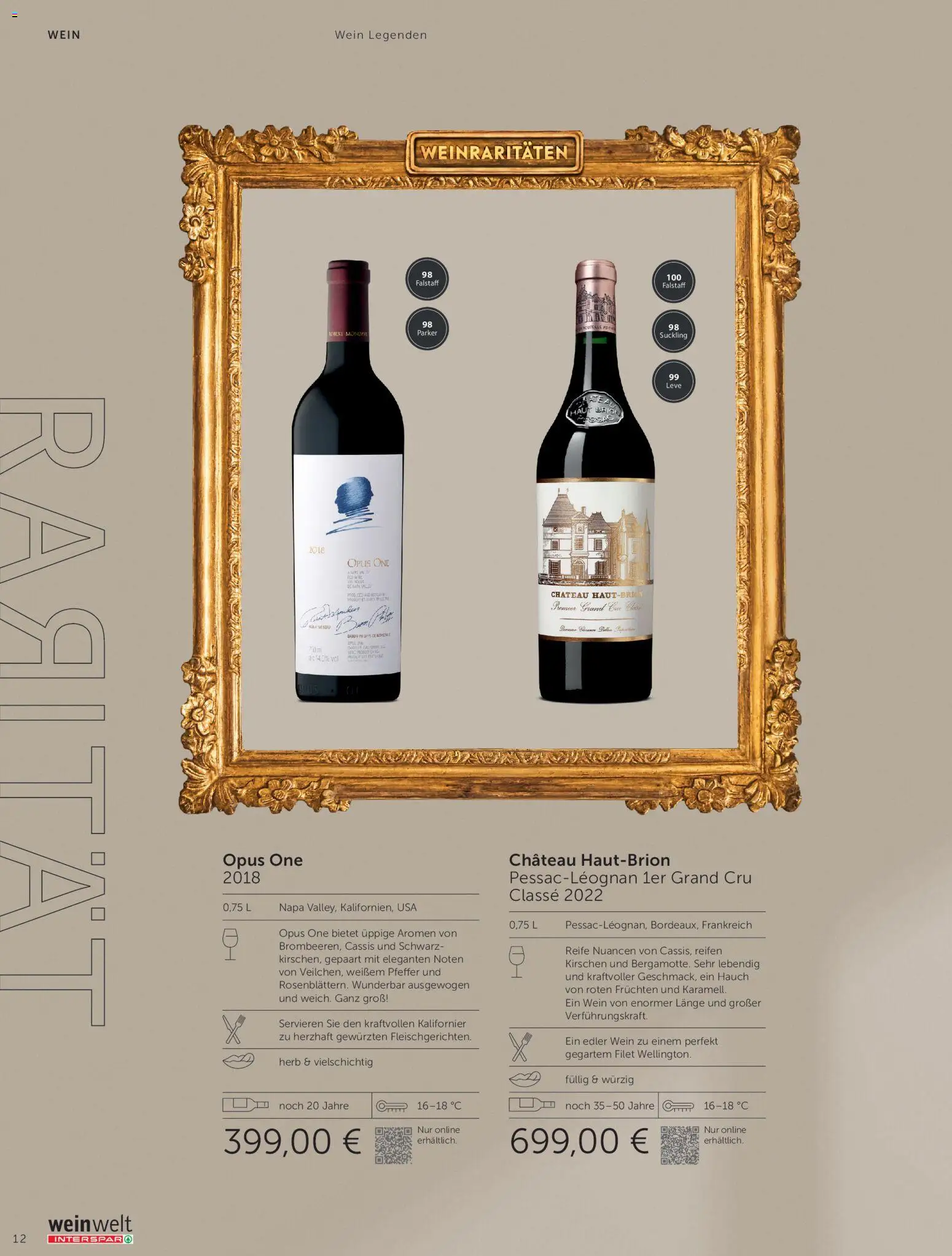 Interspar Meine Weinwelt Ausgabe Winter 2025 gültig ab 14.12.2025 | Seite: 12 | Produkte: Pfeffer, Wein