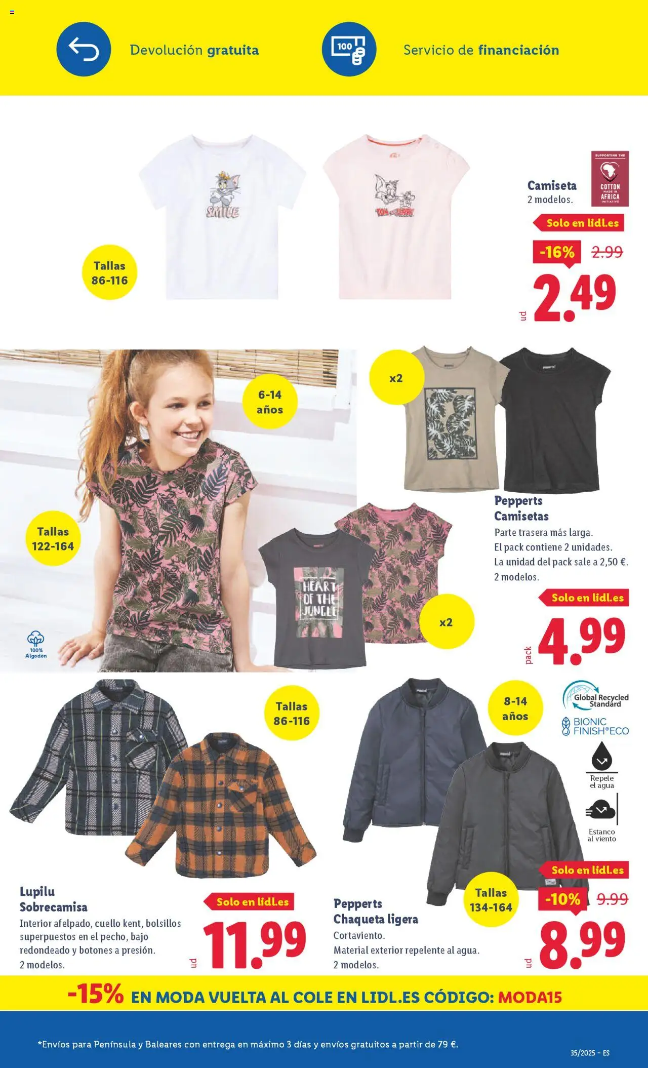 Lidl catálogo de bazar BCN │ válido desde el 25.08.2025 | Página: 23 | Productos: Chaqueta
