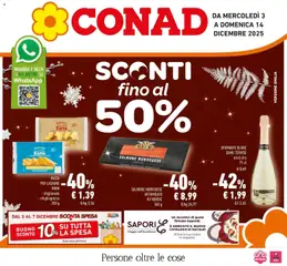 Anteprima del volantino Conad Emilia-Romagna catalogo valido a partire dal 03.12.2025