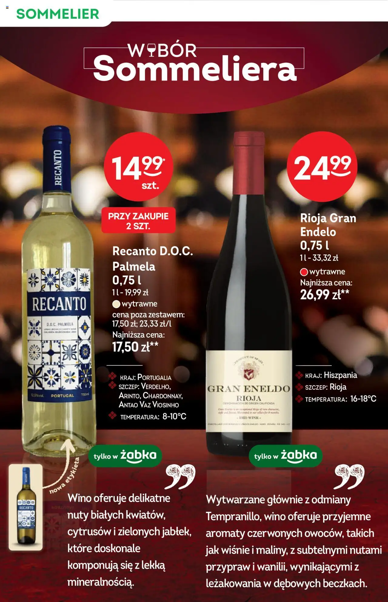 Żabka Gazetka - Katalog Win od 01.10.2025 | Strona: 6 | Produkty: Wiśnie, Wino